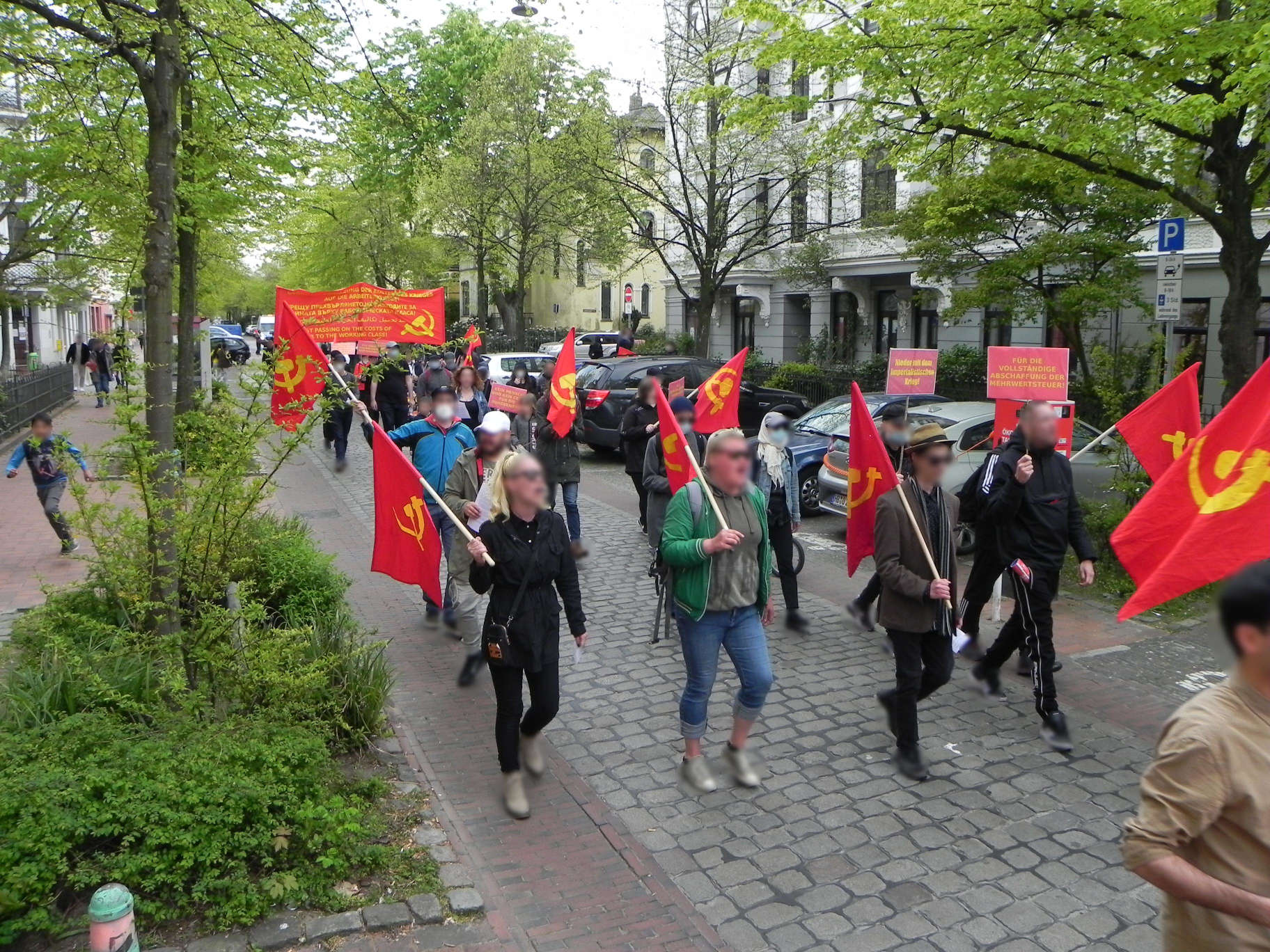 1.Mai 2022 Demonstration Bremerhaven 1