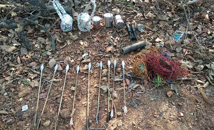 Indian Maoist improvised weapons