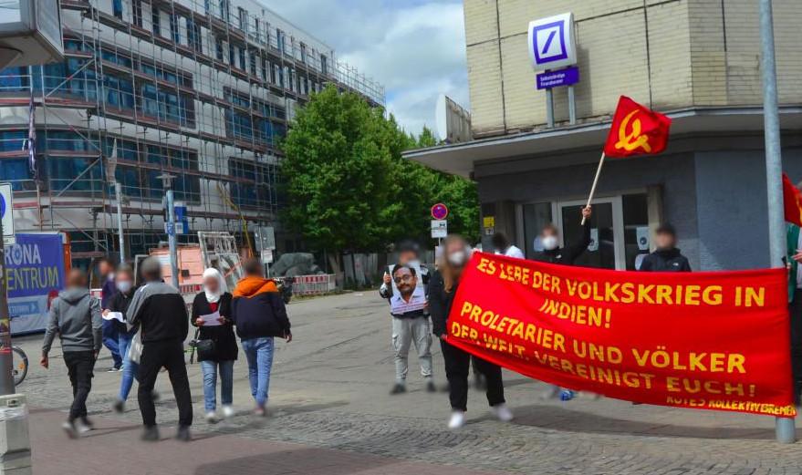 Bremen 09Juli2022 AktionstagzurUnterstützungdesVolkskriegesinIndien 2