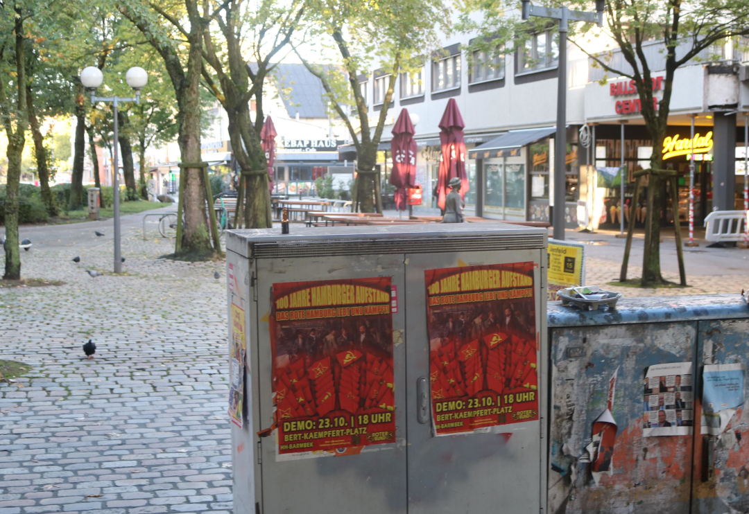 Hamburg 100 Jahre Hamburger Aufstand Billstedt 2