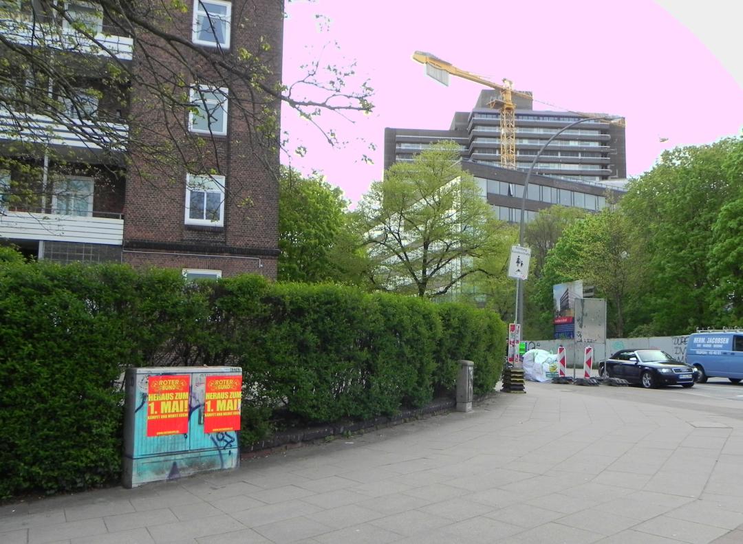 1 Mai 2024 Plakate Roter Bund Hamburg Uni 4