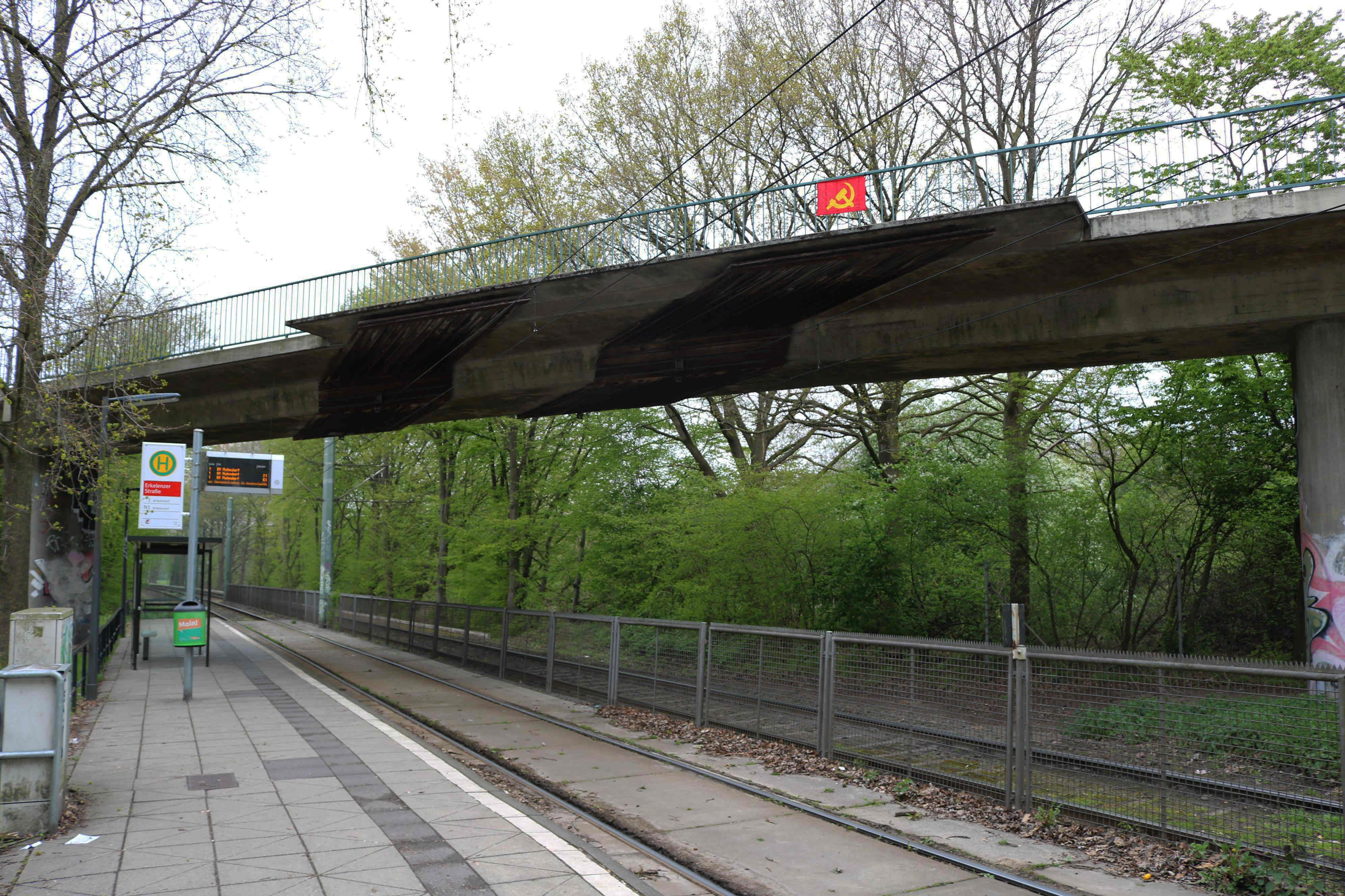 1. Mai 2021 Beflaggung Osterholz I