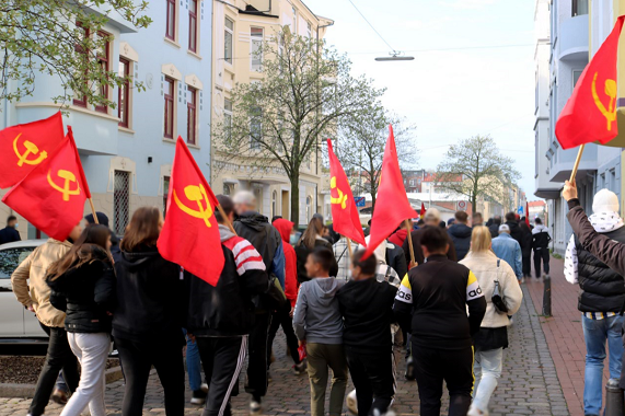 1. Mai Demonstration 2021 Bremerhaven 4