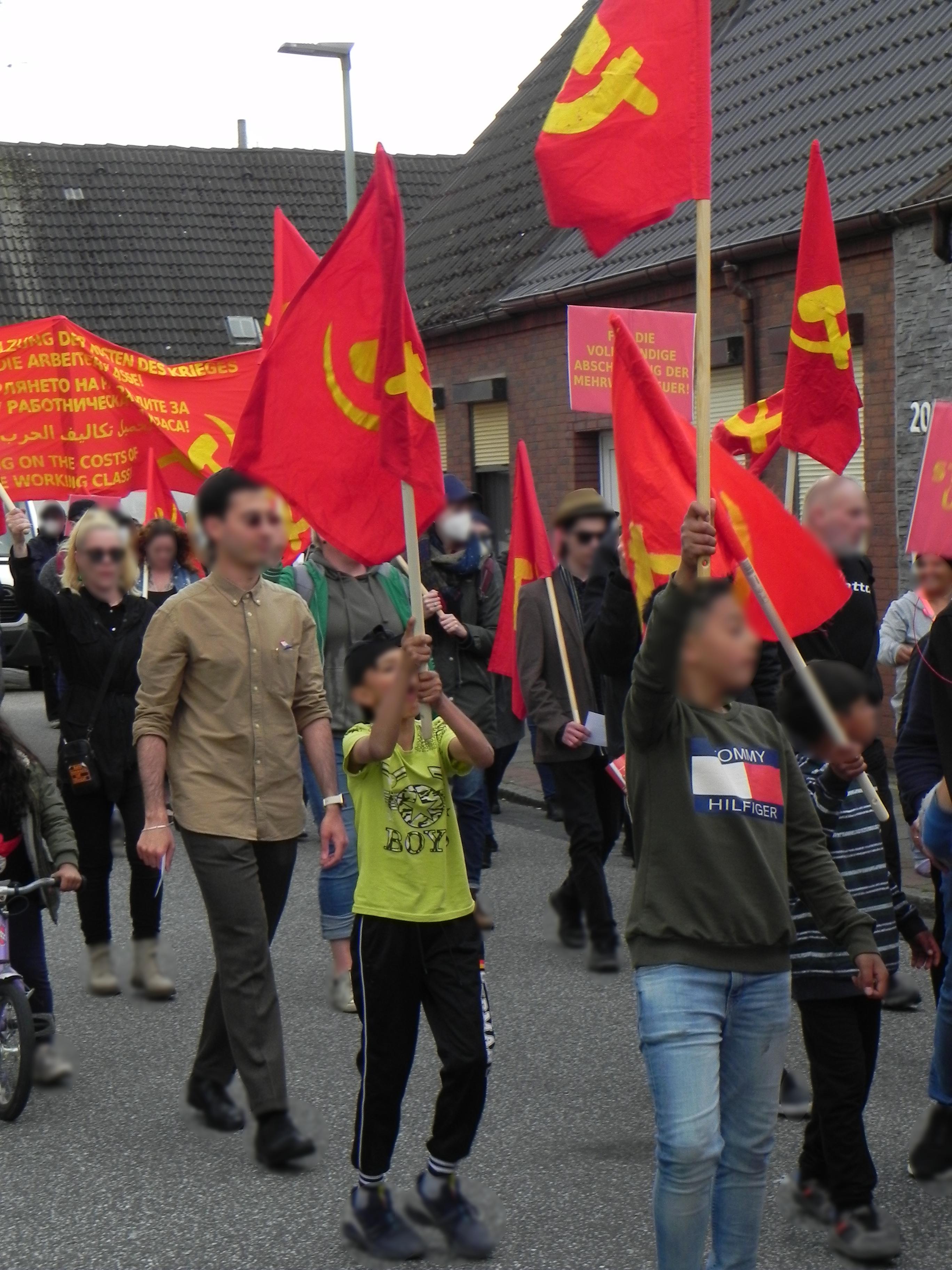 1.Mai 2022 Demonstration Bremerhaven 2