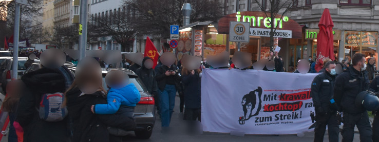 Frauenkampftag 8.März Berlin 2022 1