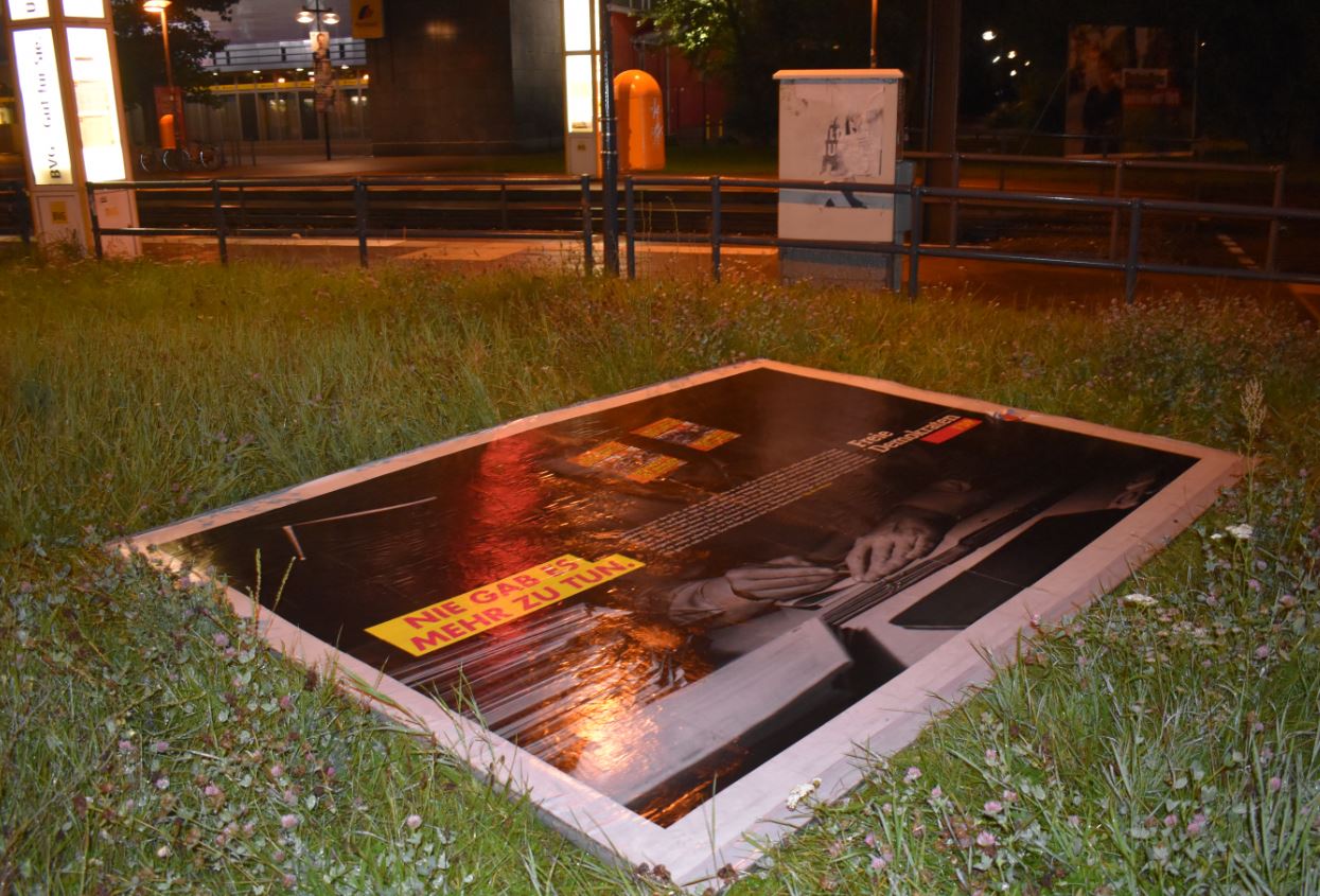 Wahlboykott Berlin 2021 Plakat Marzahn 1