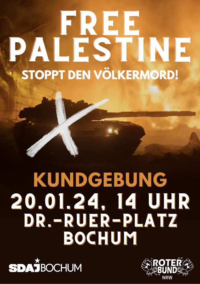 Plakat Bochum Palästina Small