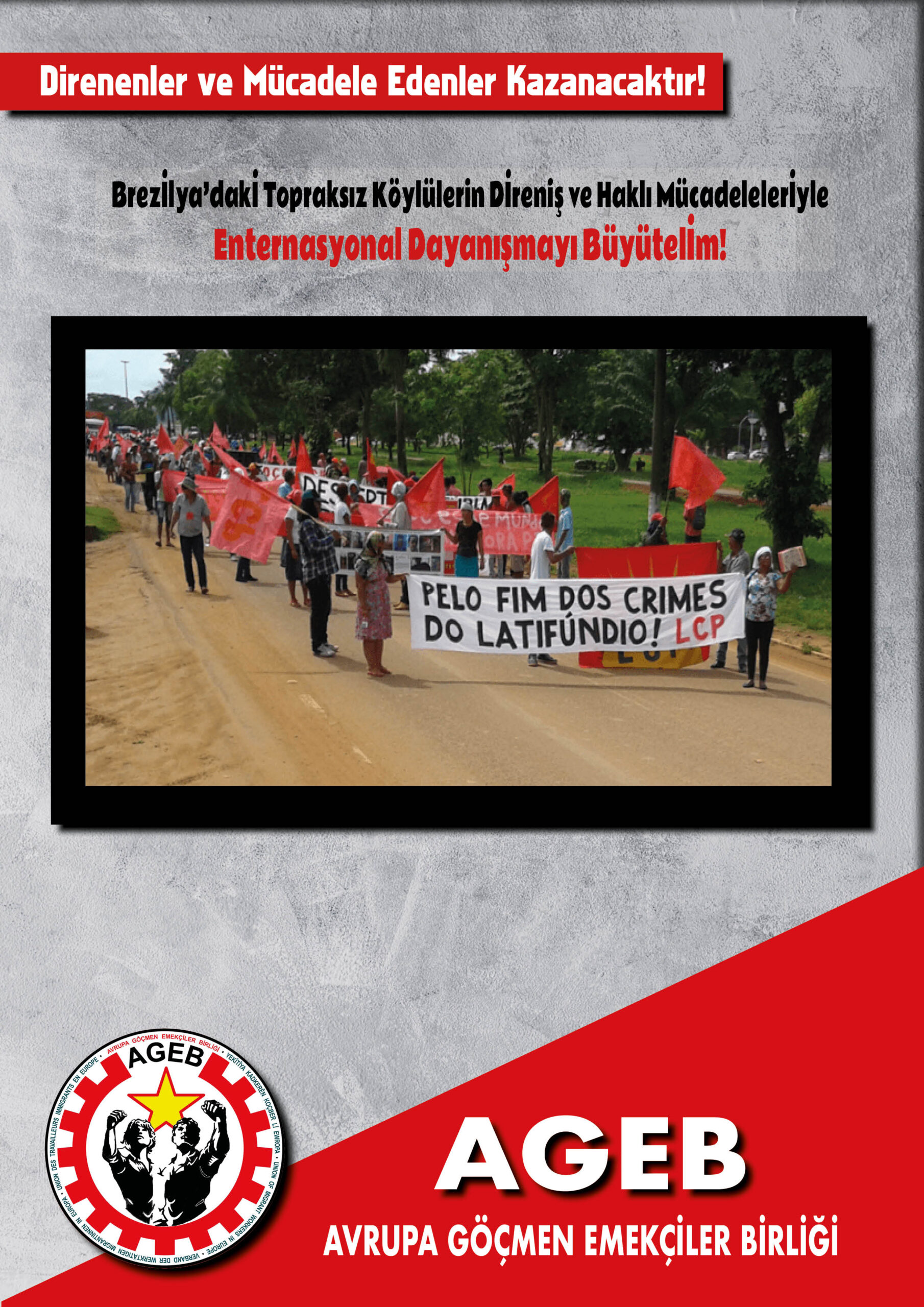Rondonia Solidarität Türkei AGEB Erklärung