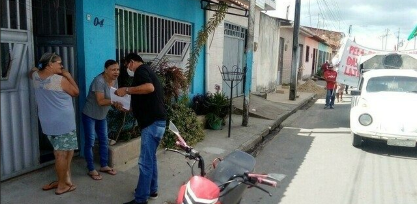 Brasilien Alagoas Bauern fordern in einer kämpferischen Aktion die Legalisierung ihrer Ländereien 4