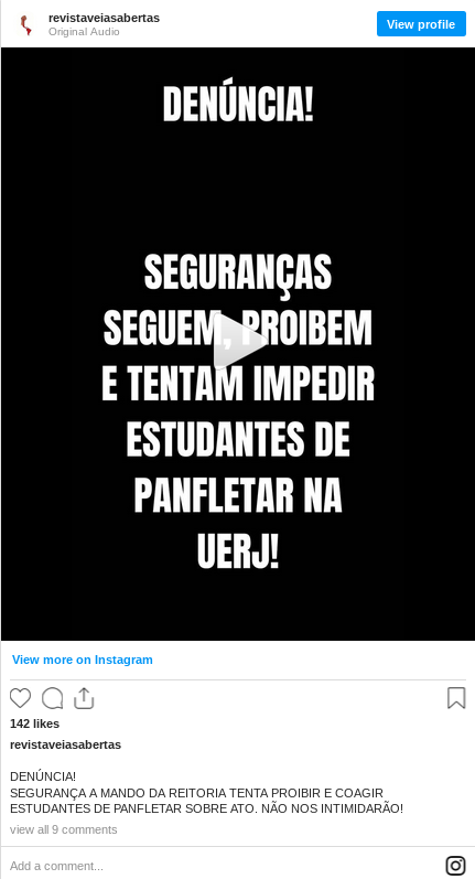 RJ Estudantes da Uerj protestam em defesa do bandejão e auxílio estudantil 4