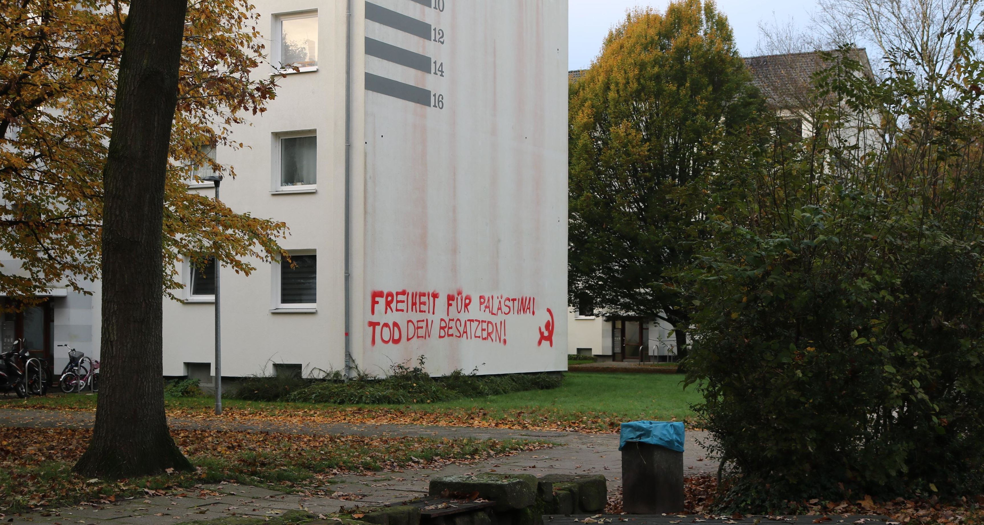 Palästina Bremen Malung November 2023 Tenever 1