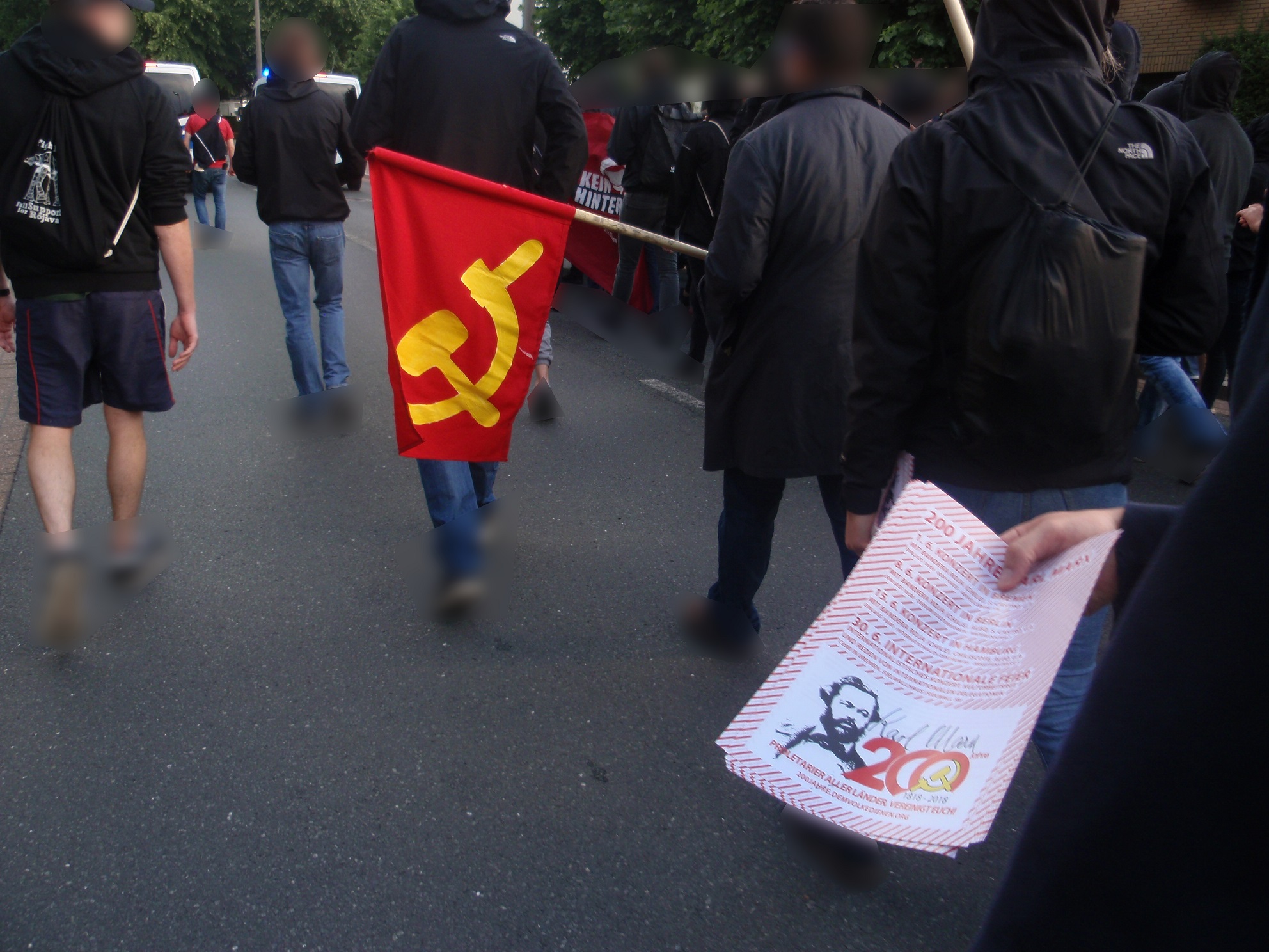 Bremen Nord antifaschistische Demonstration 2