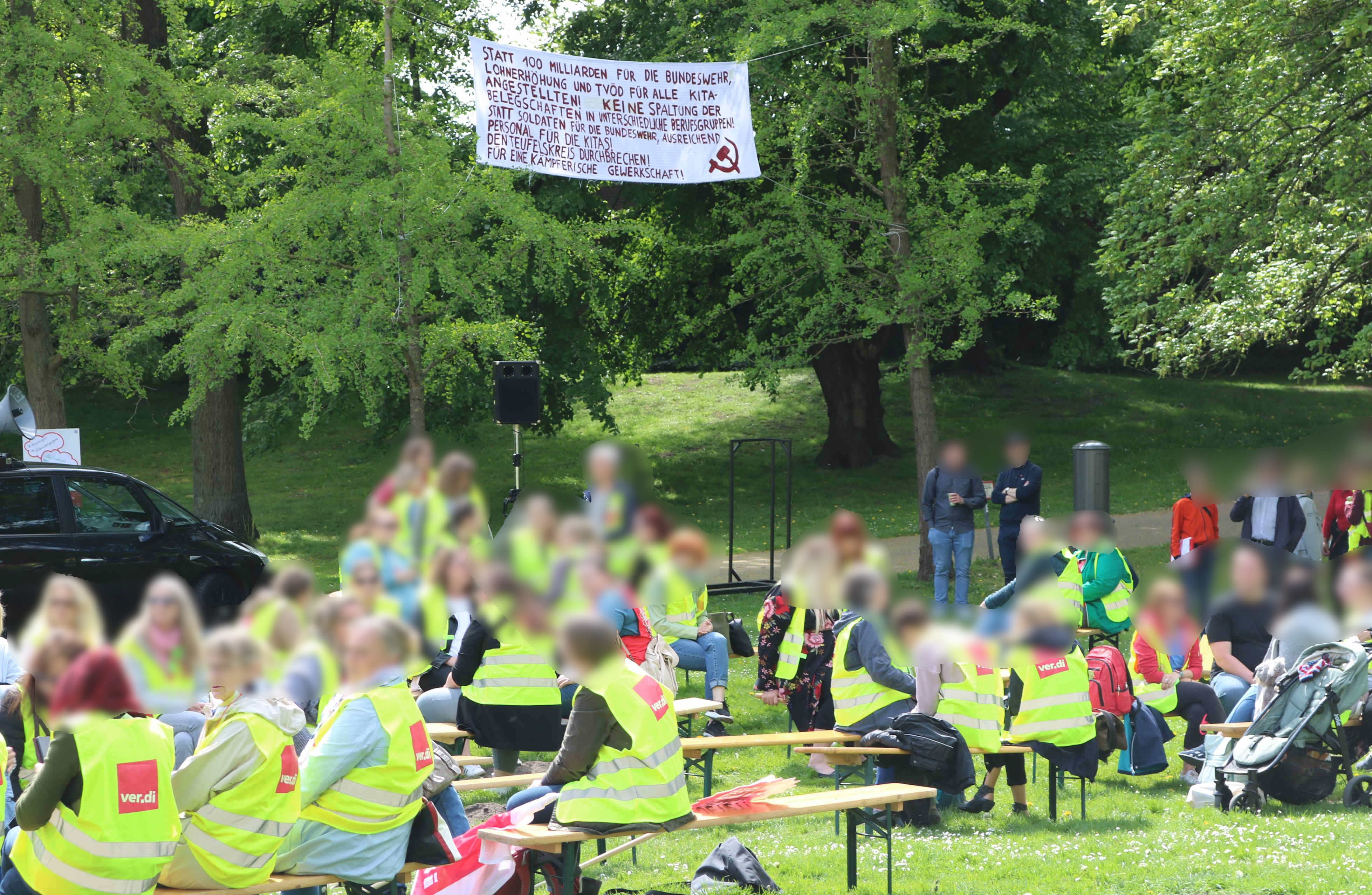 Kita Streik Bremen 2022 Mai 2