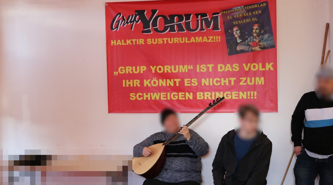 geheimes konzert gegen repression und ausgangssperre