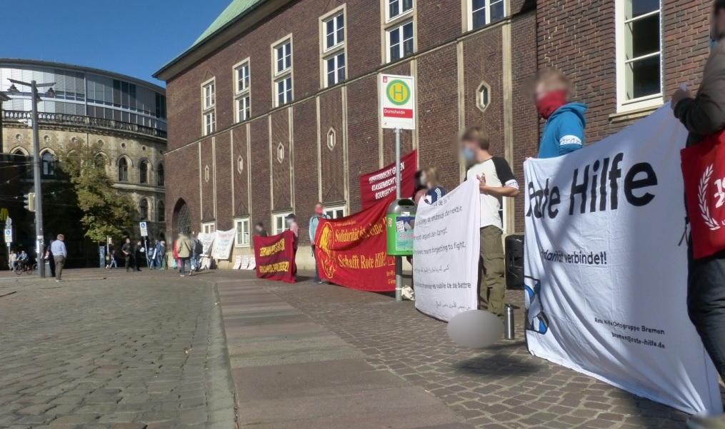 bremen kundgebung solidarität mit der roten hilfe 2