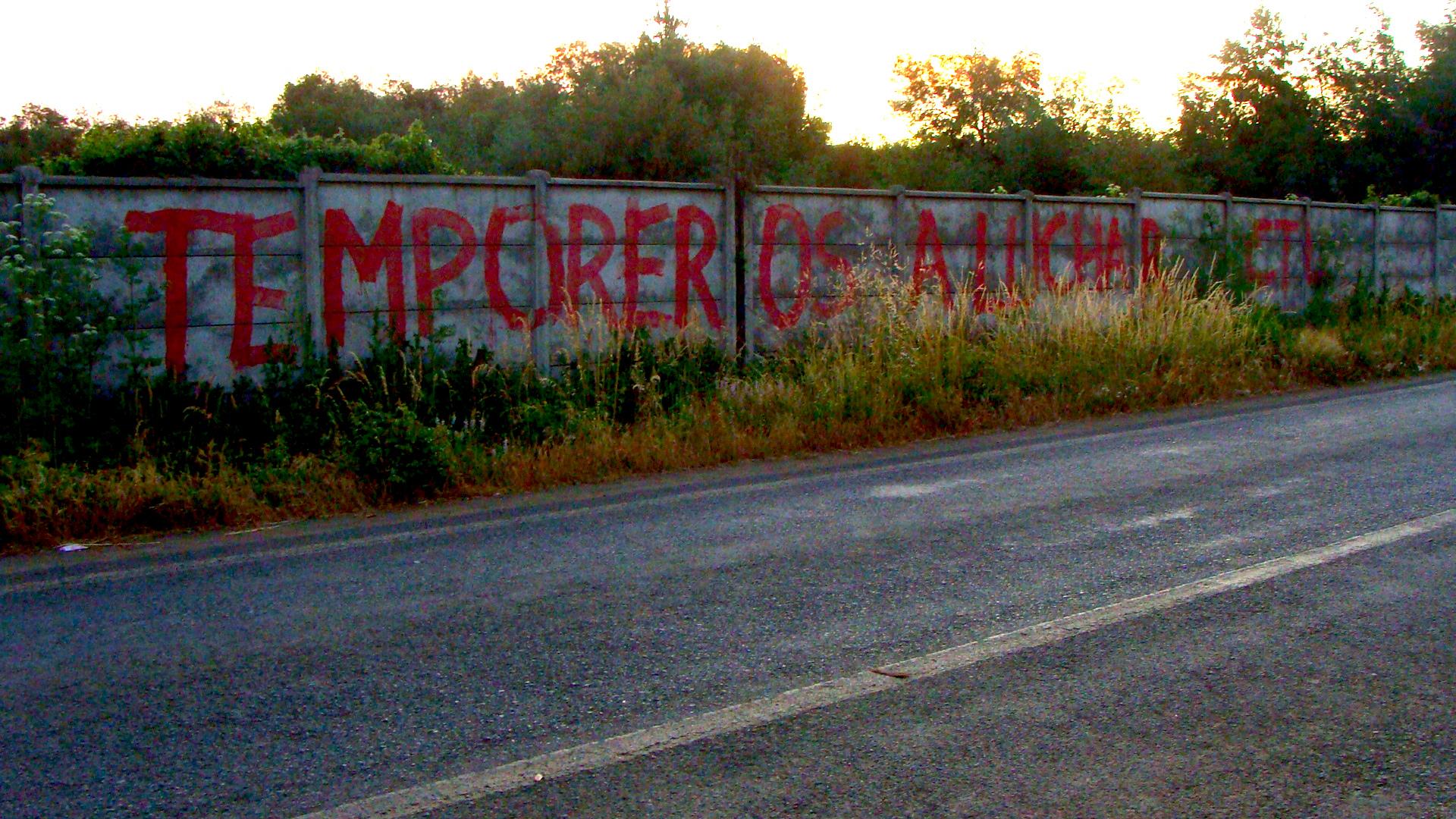 Chile Agitation der Saisonarbeiter auf dem Lande in Ñuble 3