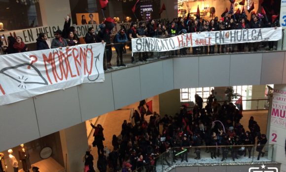 Chile Streik HM Mall