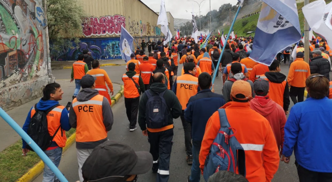 Chile Streiks in zahlreichen Häfen des Landes 1