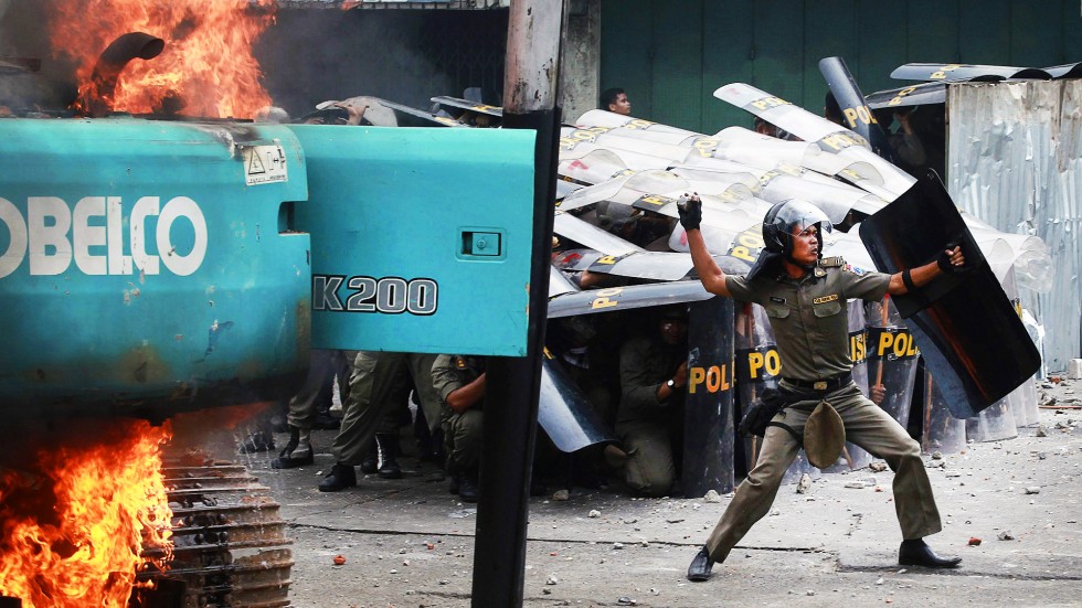 indonesia protest a