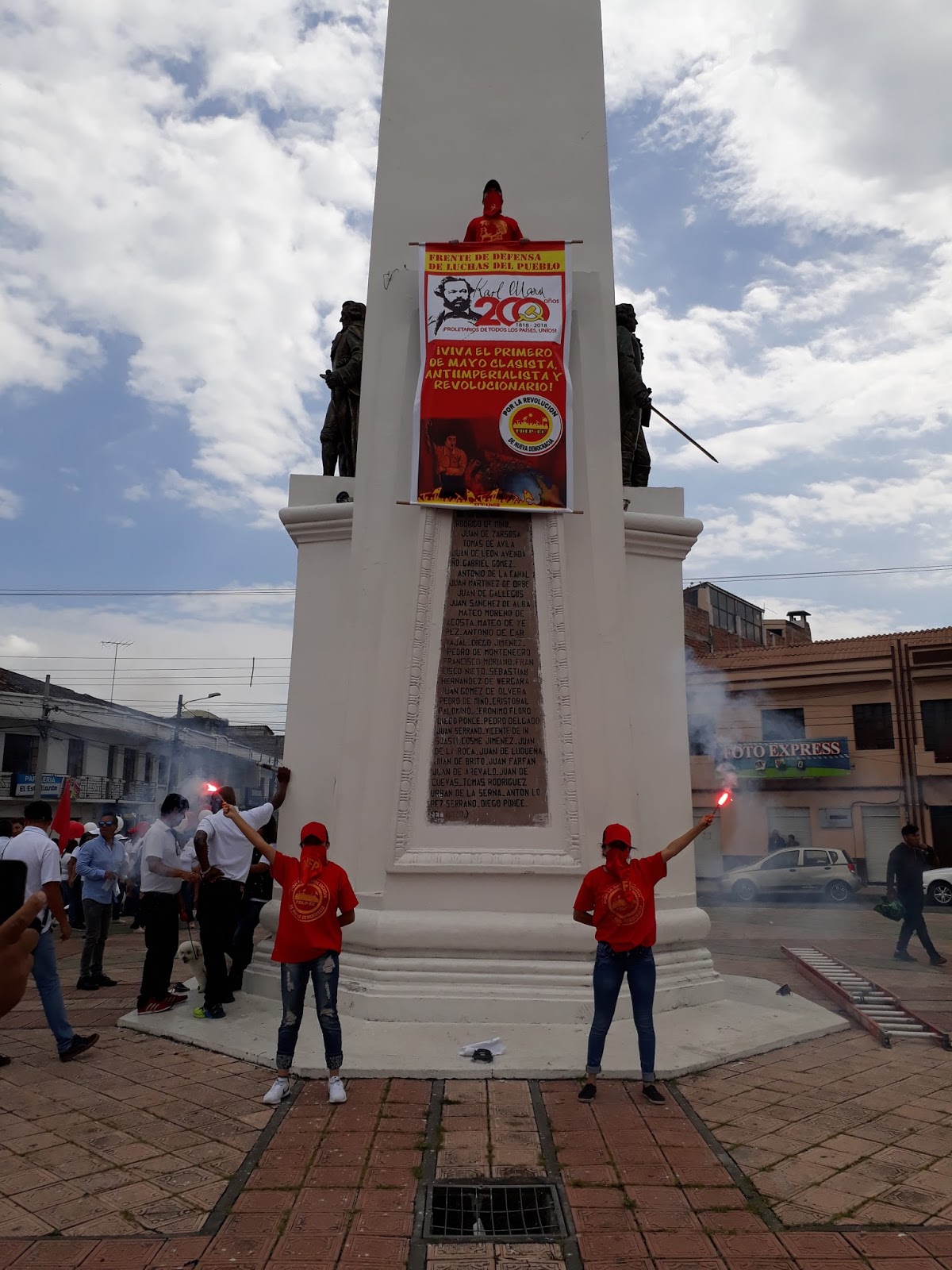 1 de mayo clasista antiimperialista y revolucionario fdlp ec 2018 N4