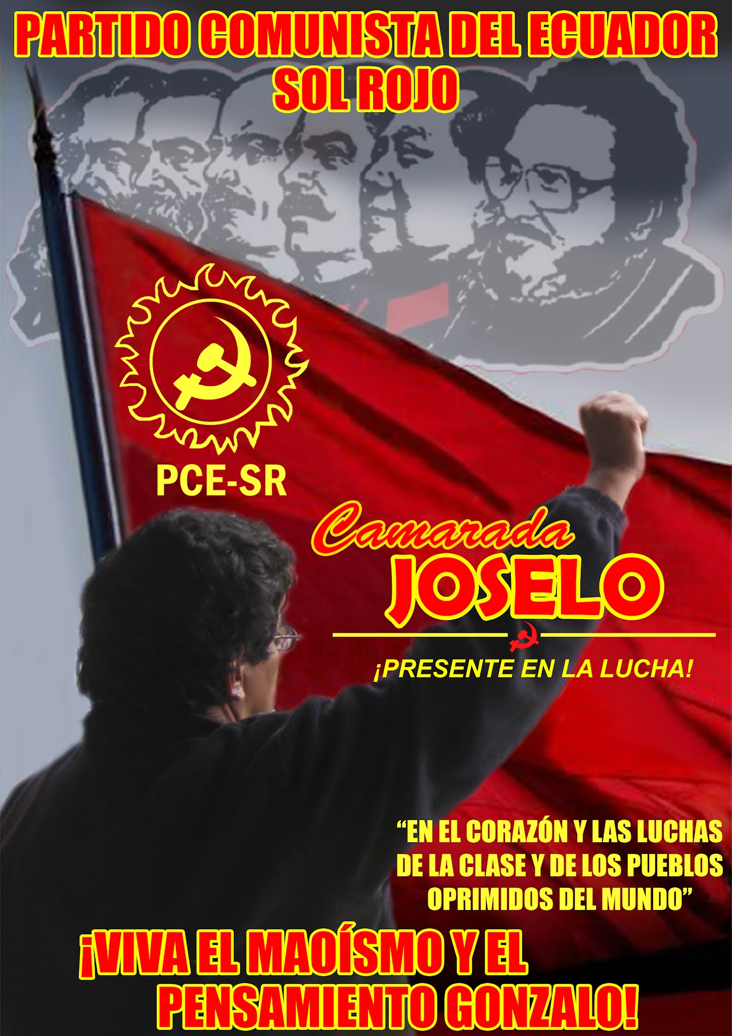 camarada José presente en la lucha PCE SR 2021