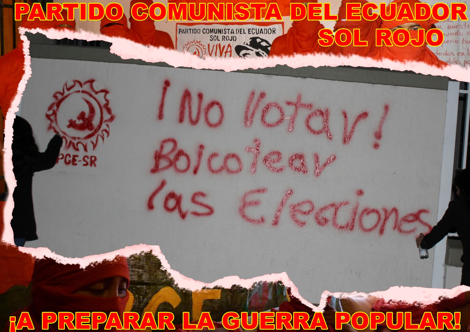 Wahlboykott PCE SR Ecuador