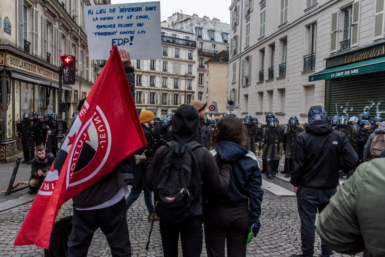 Frankreich Millionen protestieren gegen reaktionäre Rentenreform 8