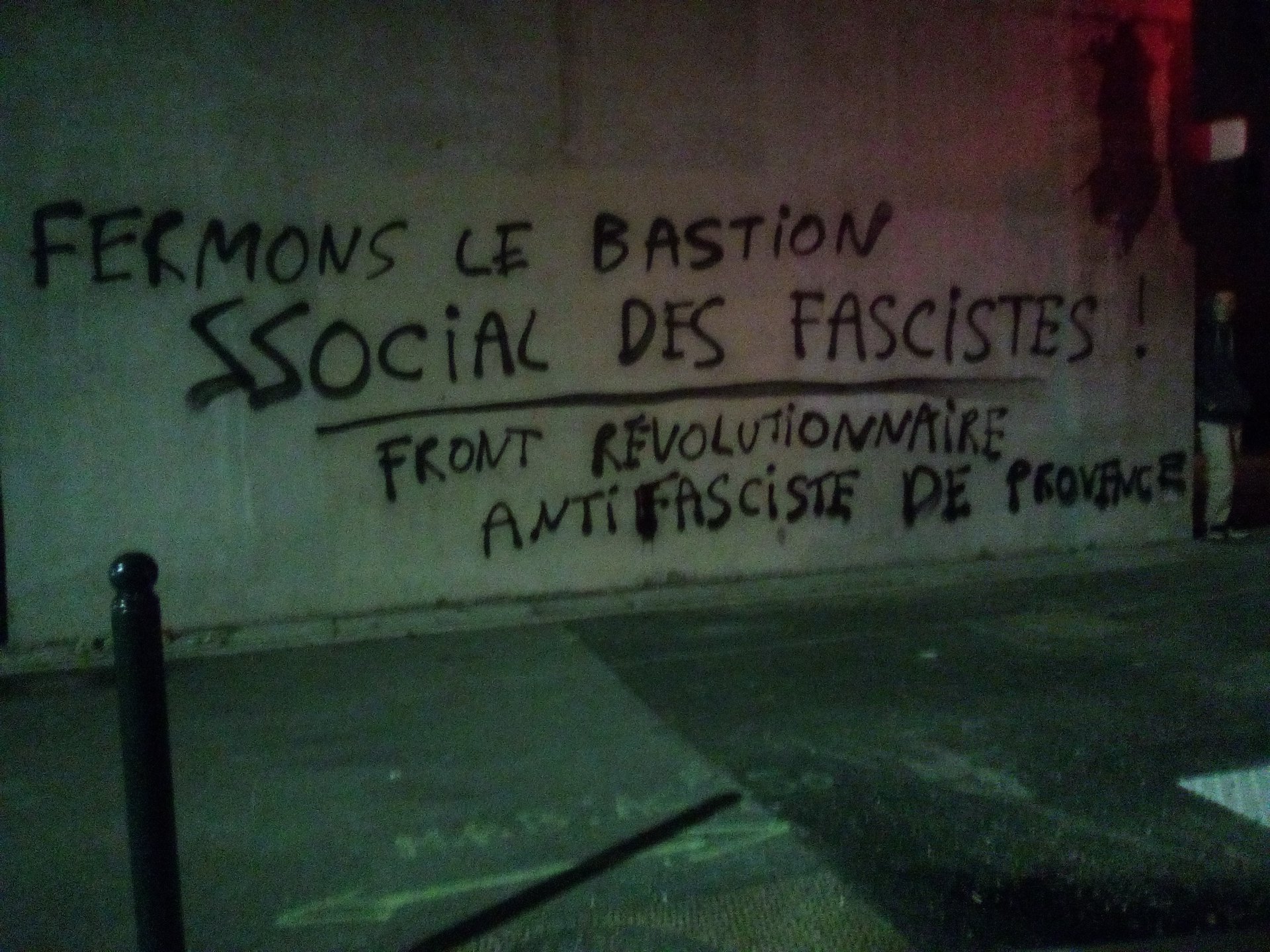 antifa Grafitti marseille