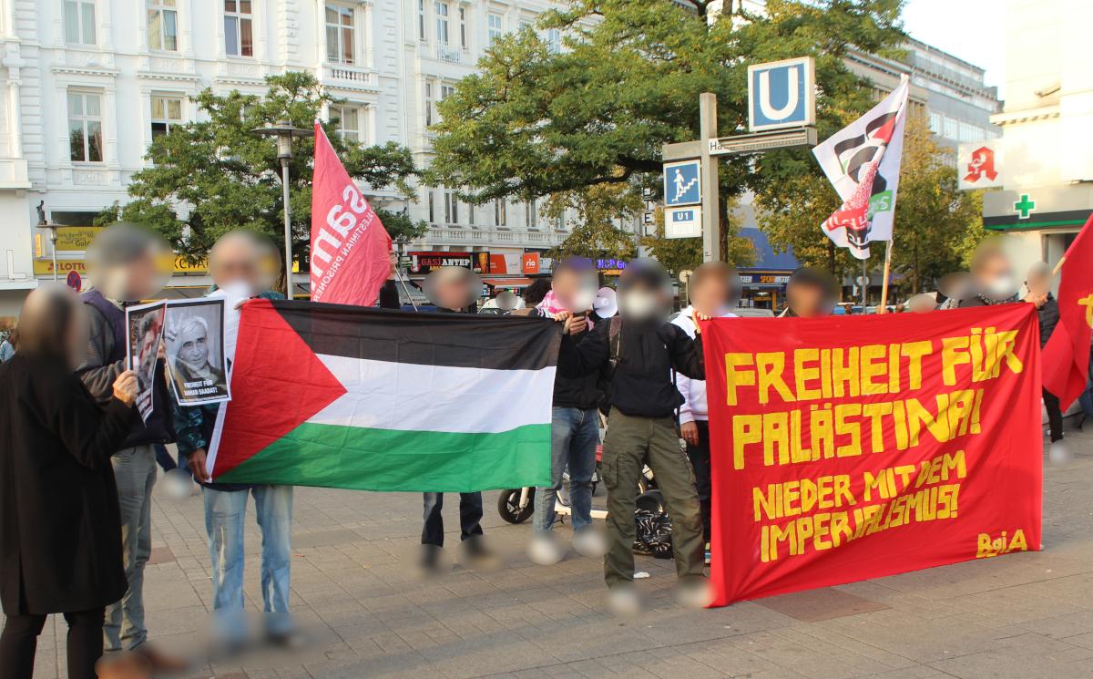 Hamburg Aktivitäten in Solidarität mit Georges Ibrahim Abdallah 2