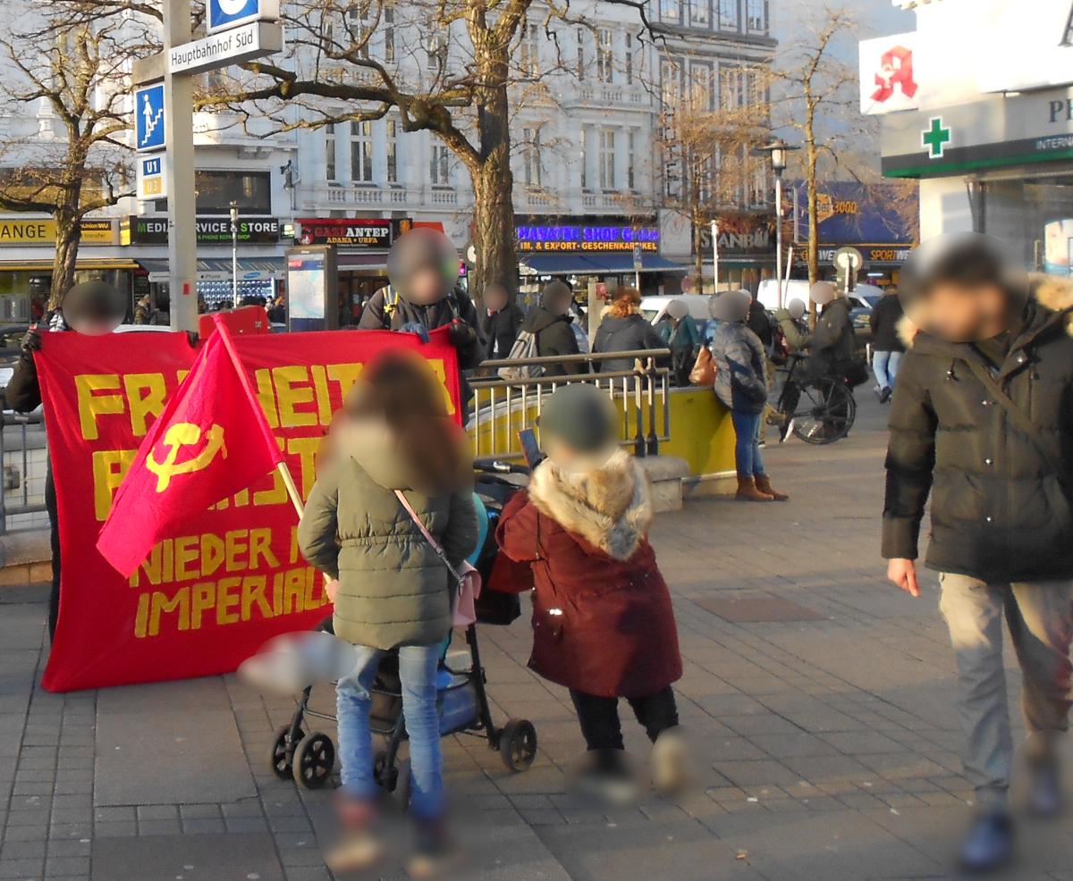 Hamburg Kundgebung gegen die erneuten Massaker in Palästina 3