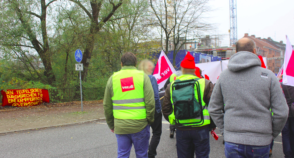 Streik Nov21 Hamburg Barmbek