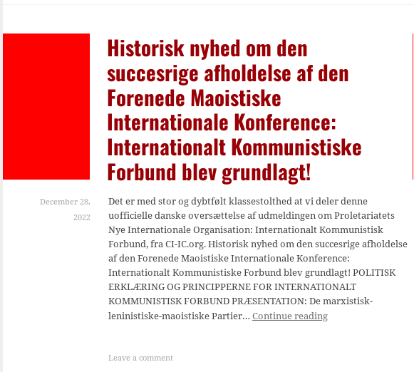 Weltweite Aktionen zur Gründung des Internationalen Kommunistischen Bundes 60