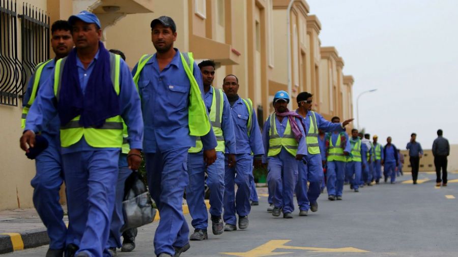qatar worker