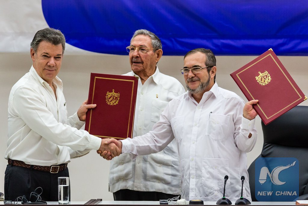 Kapitulation FARC Santos