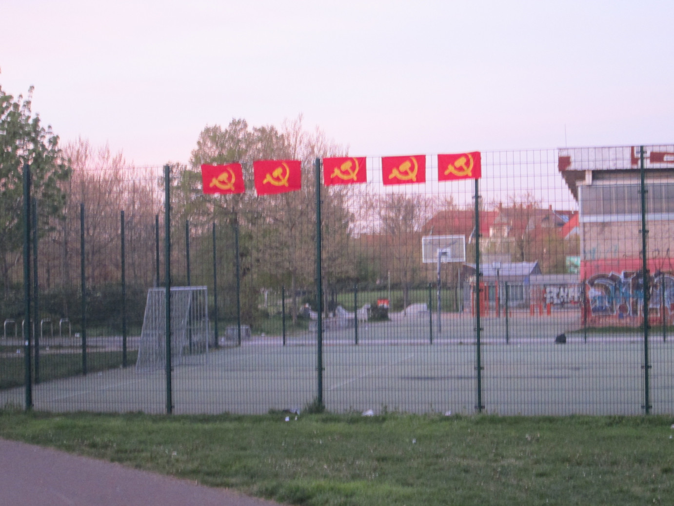 1Mai Leipzig Beflaggung3