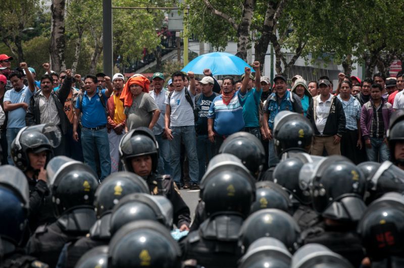 pena nieto in oaxaca