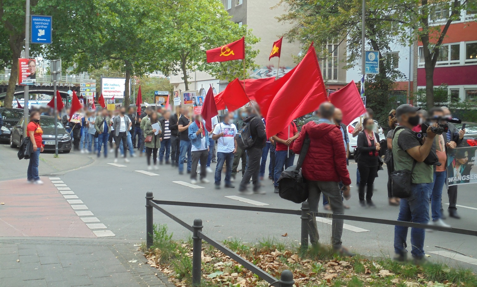 Köln Hungerstreiker August 2020 1