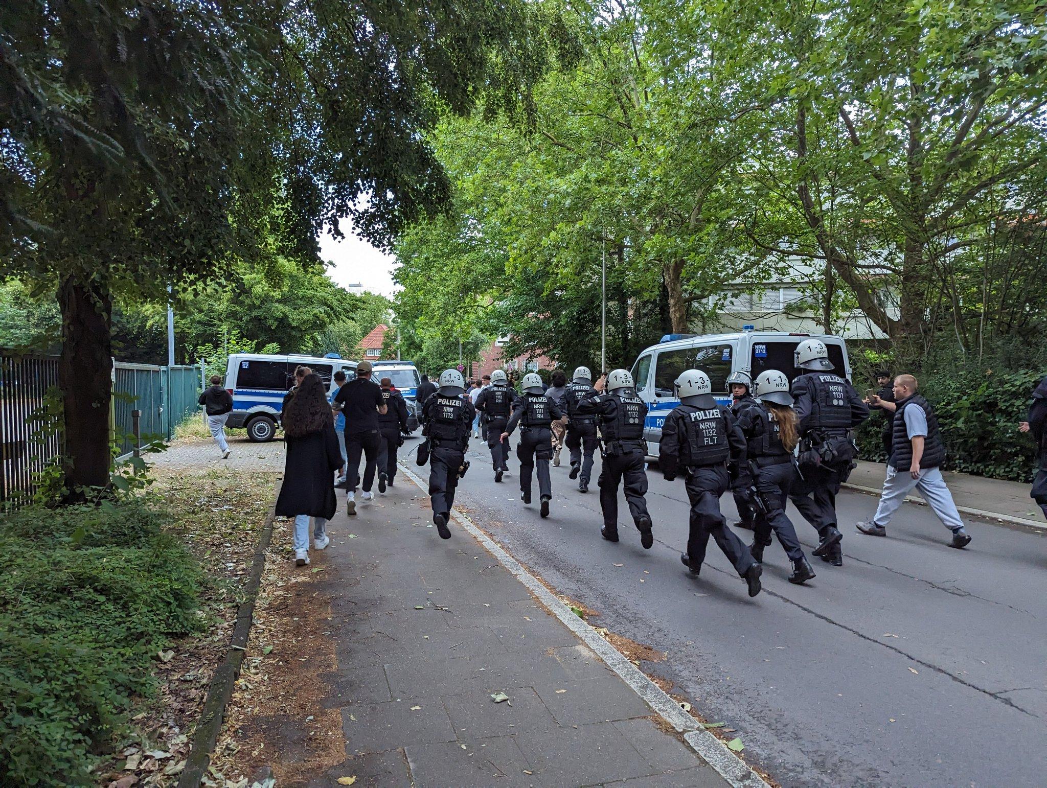 demo gegen Polizeigewalt herford 3