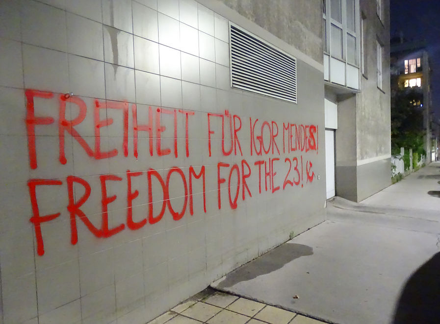 23 Verhaftete Wien 2