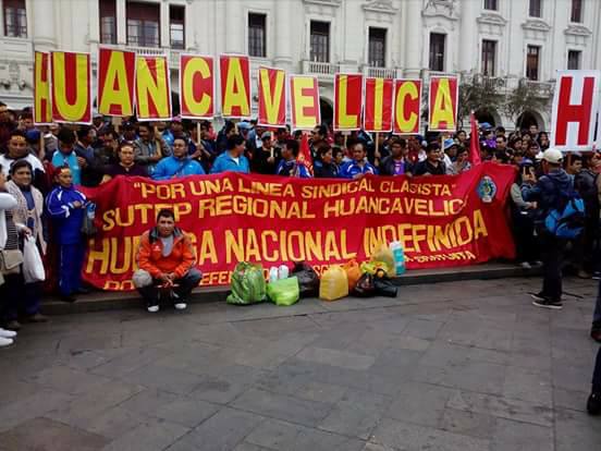 Sutep Jahrestag Huancavelica 2