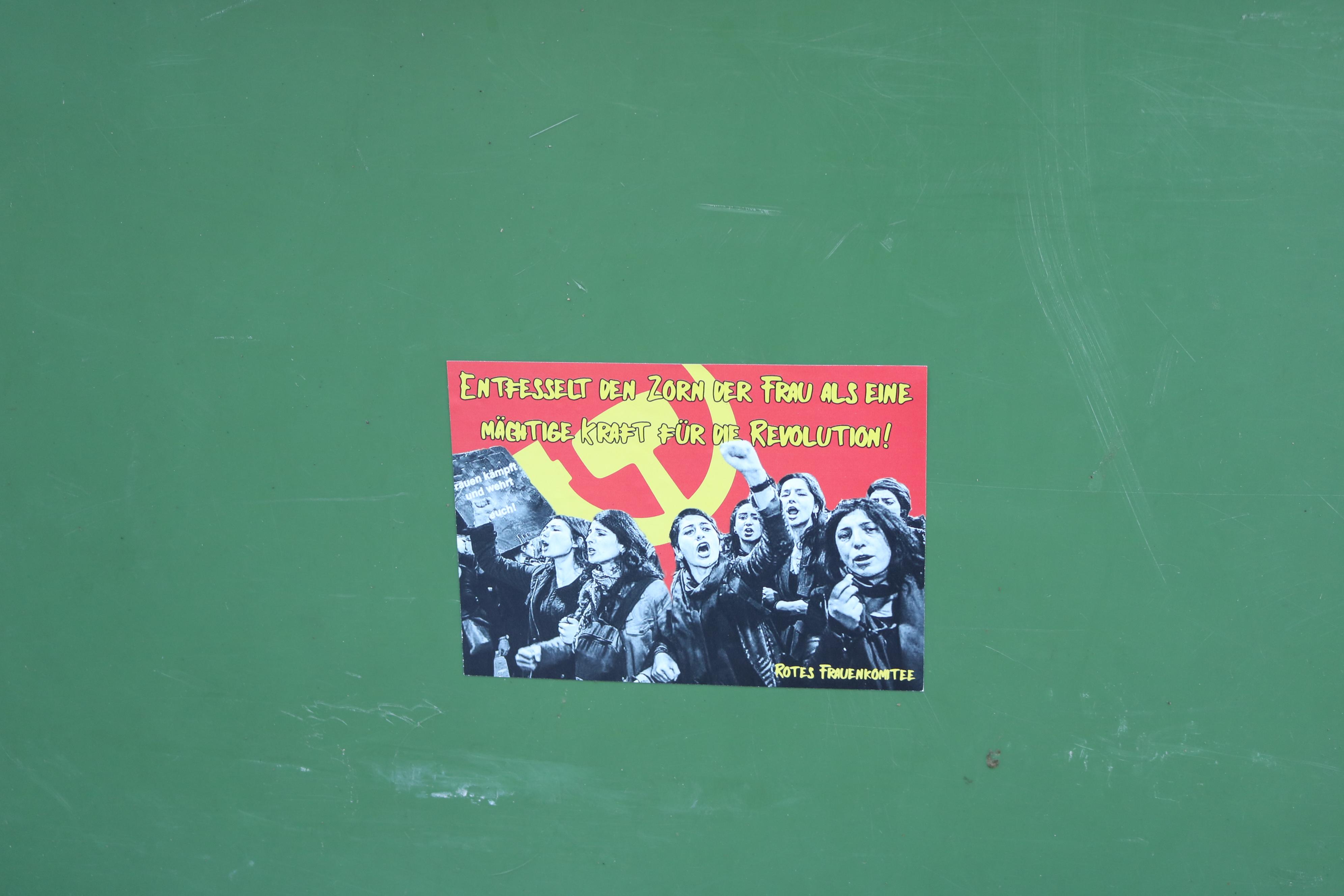 rotes frauenkomitee sticker 1