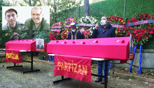 Funeral de Nubar Özgür Estambul