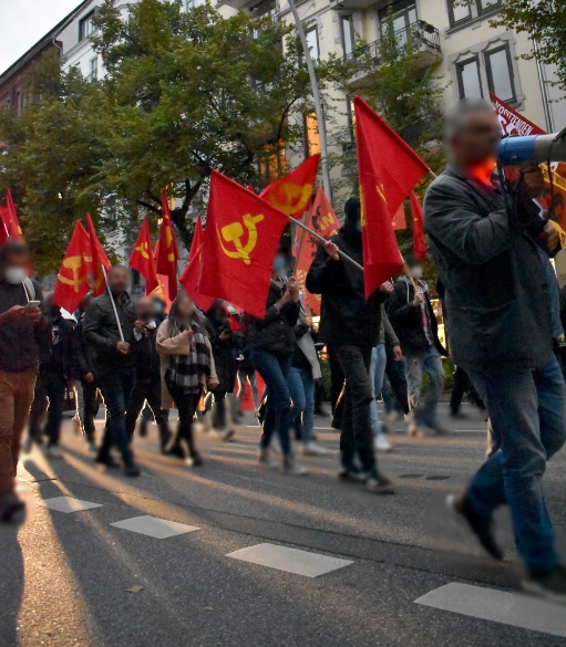 Demonstration zu Ehren Vorsitzender Gonzalo Hamburg4