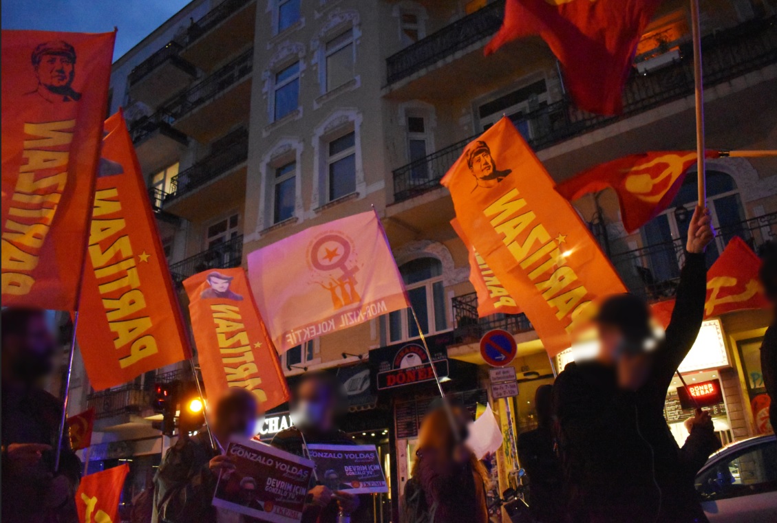 Demonstration zu Ehren Vorsitzender Gonzalo Hamburg7