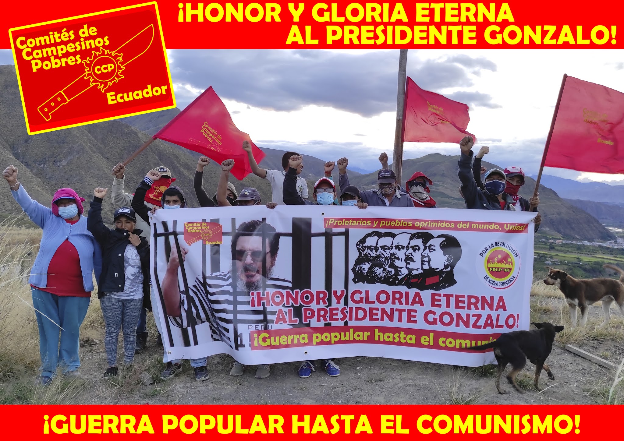 HONOR Y GLORIA ETERNA AL PRESIDENTE GONZALO fdlp ec 1