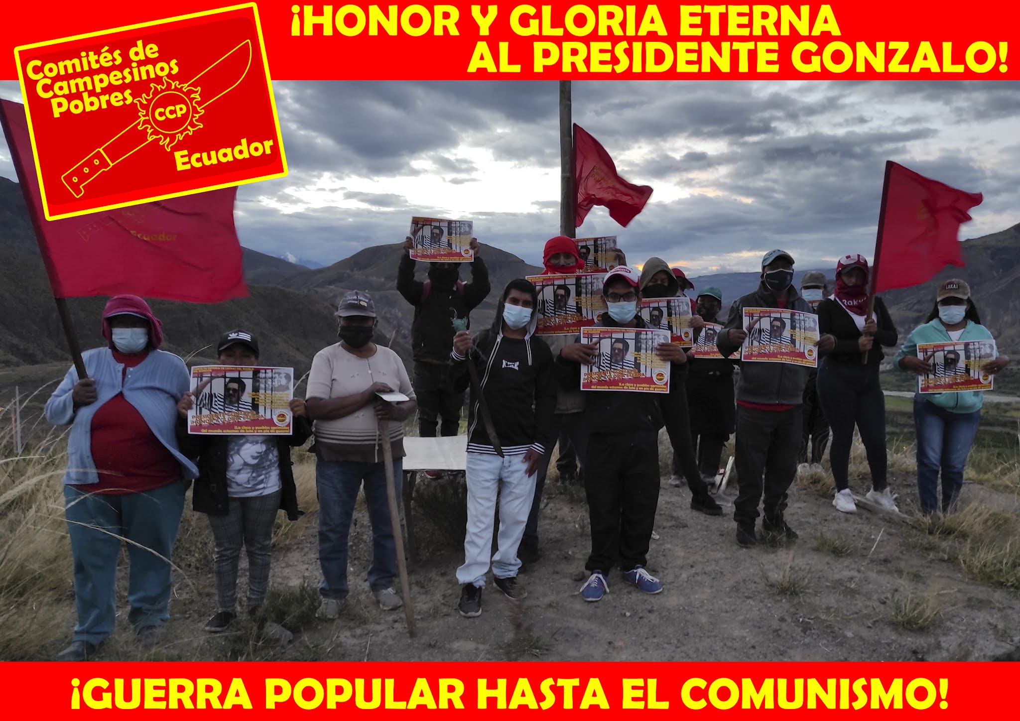 HONOR Y GLORIA ETERNA AL PRESIDENTE GONZALO fdlp ec 2