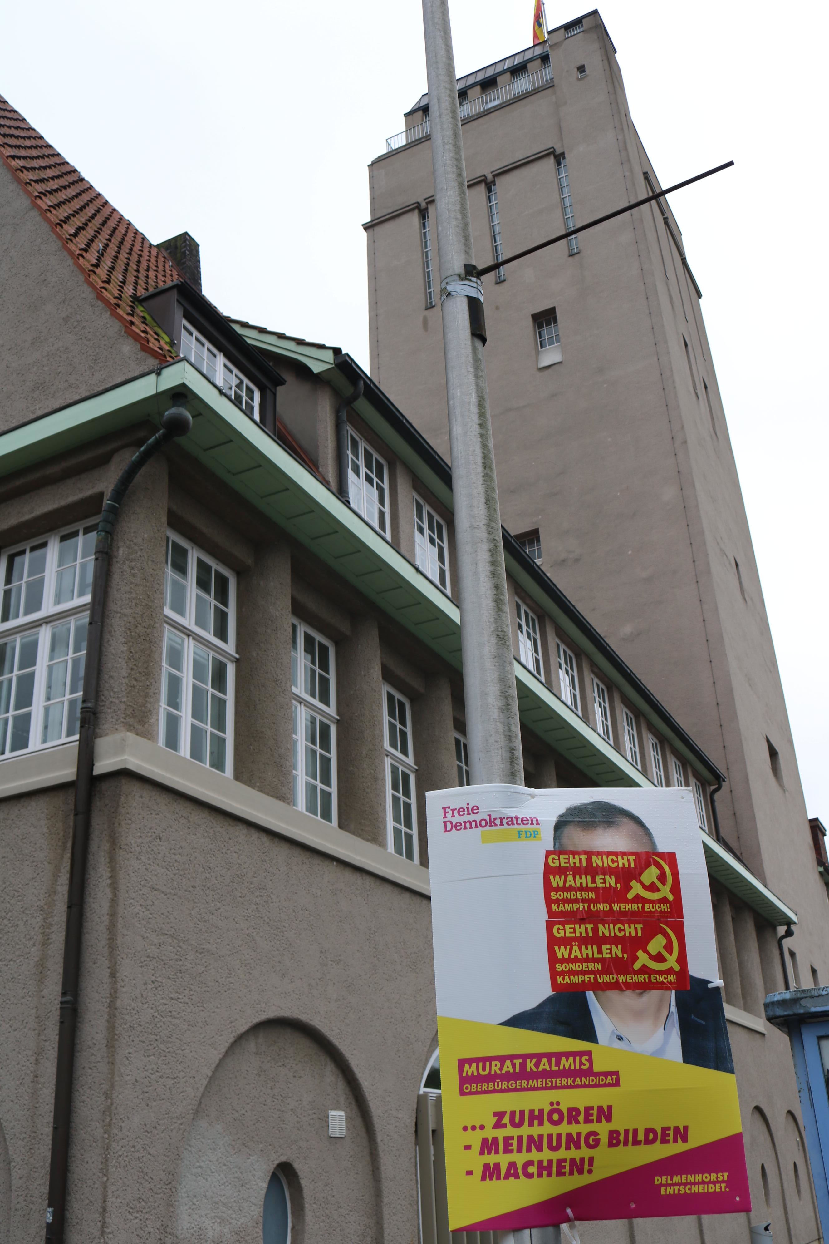 Wahlboykott 2021 Delmenhorst Wasserturm