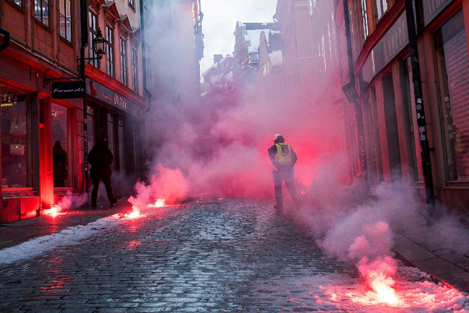 Stockholm Antifa Protest3