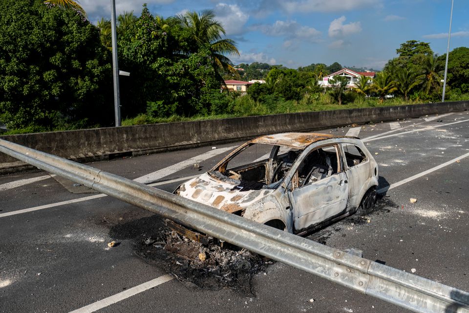 strike in Guadeloupe 3