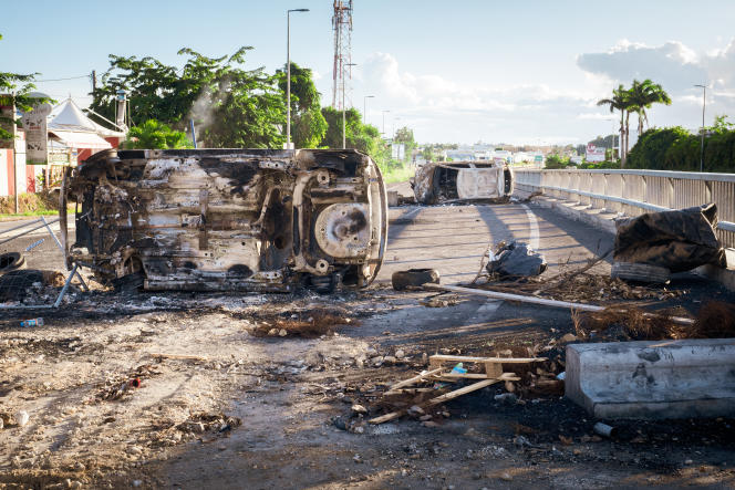 strike in Guadeloupe